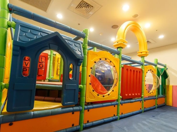 Interior of kids playing room at  Palau Royal Resort