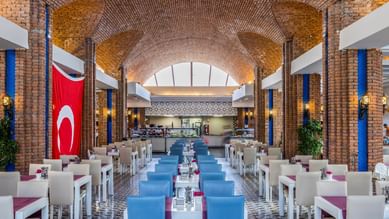 Dining area in the Main Restaurant at Kairaba Bodrum Imperial