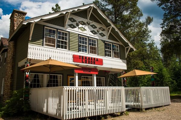 Exterior of Tekarra Lodge