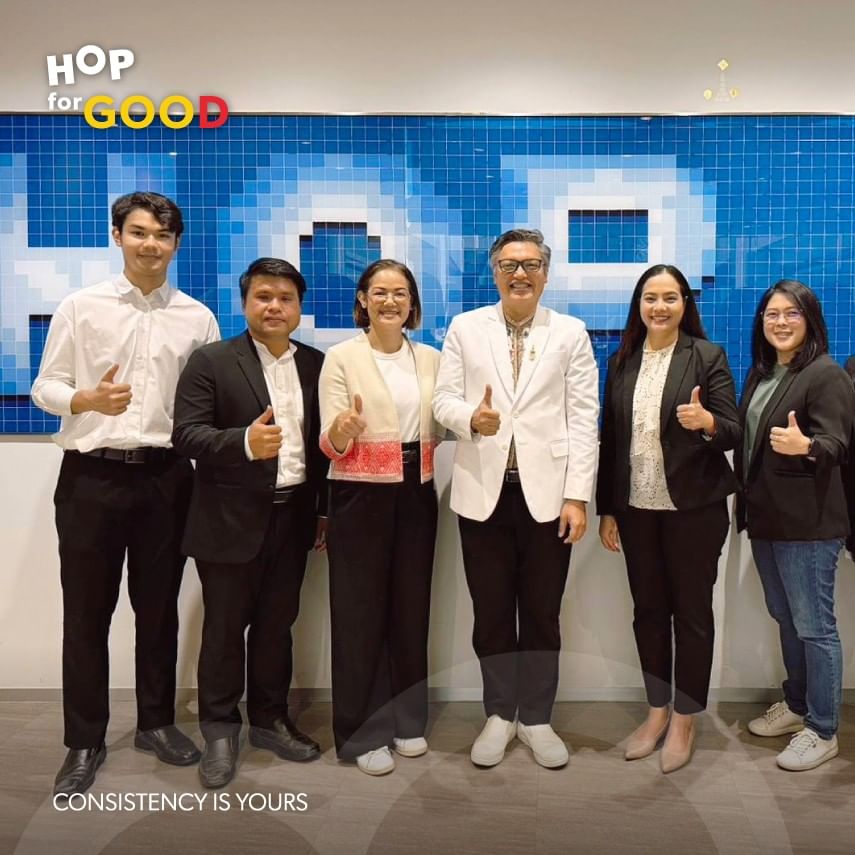 ผู้บริหารโรงแรมฮ็อป อินน์ ร่วมประชุมหารือเชิงยุทธศาสตร์กับตัวแทนจากมูลนิธิดั่งพ่อสอน เพื่อขับเคลื่อนโครงการแทนความห่วงใยตามกรอบ ESG ณ สำนักงานใหญ่