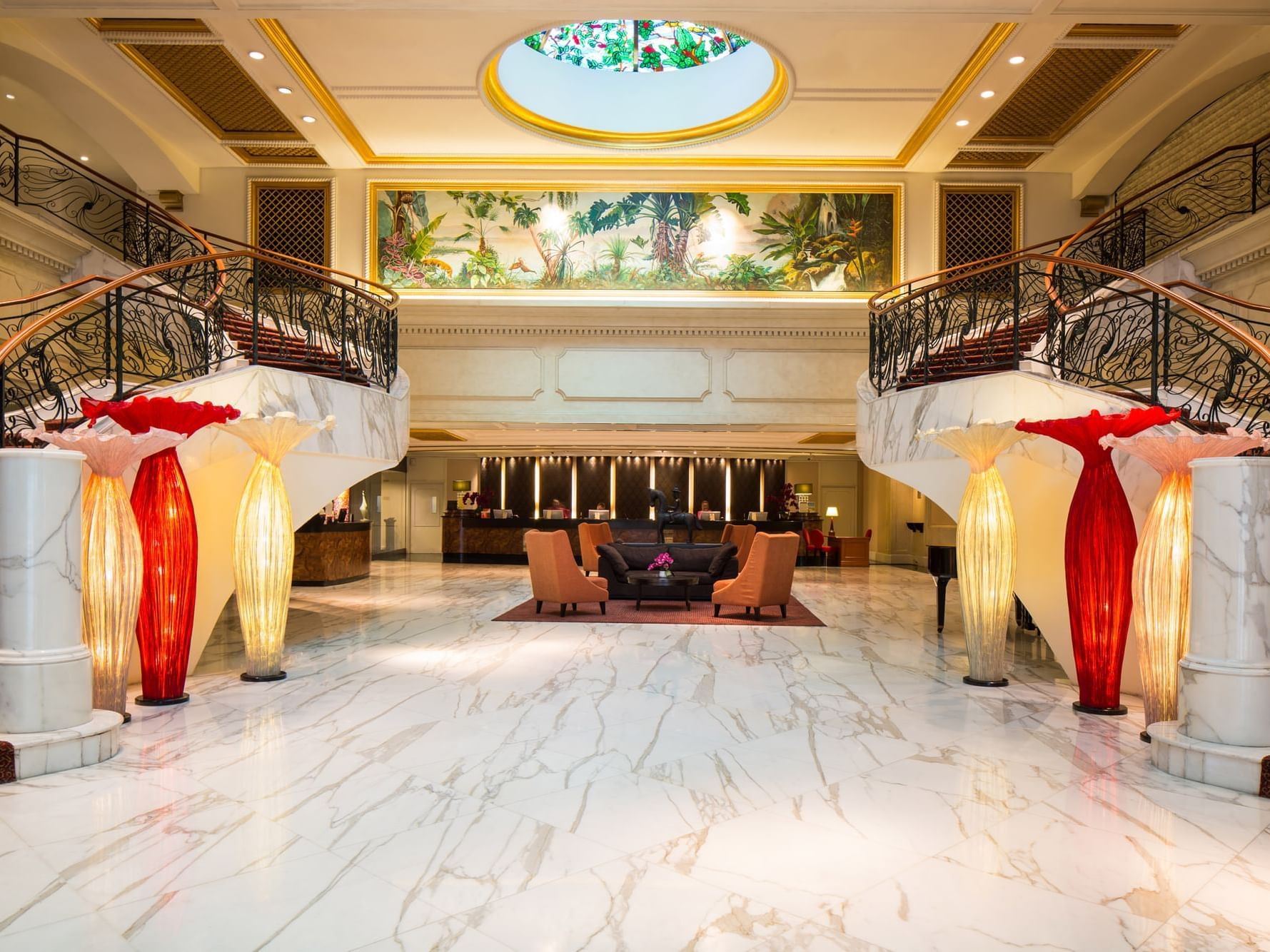 Lobby area in the Royal Plaza on Scotts Singapore