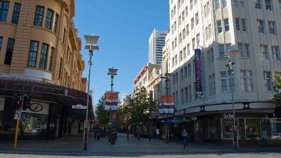 The Hay Street Mall is close to the Novotel Perth Langley hotel