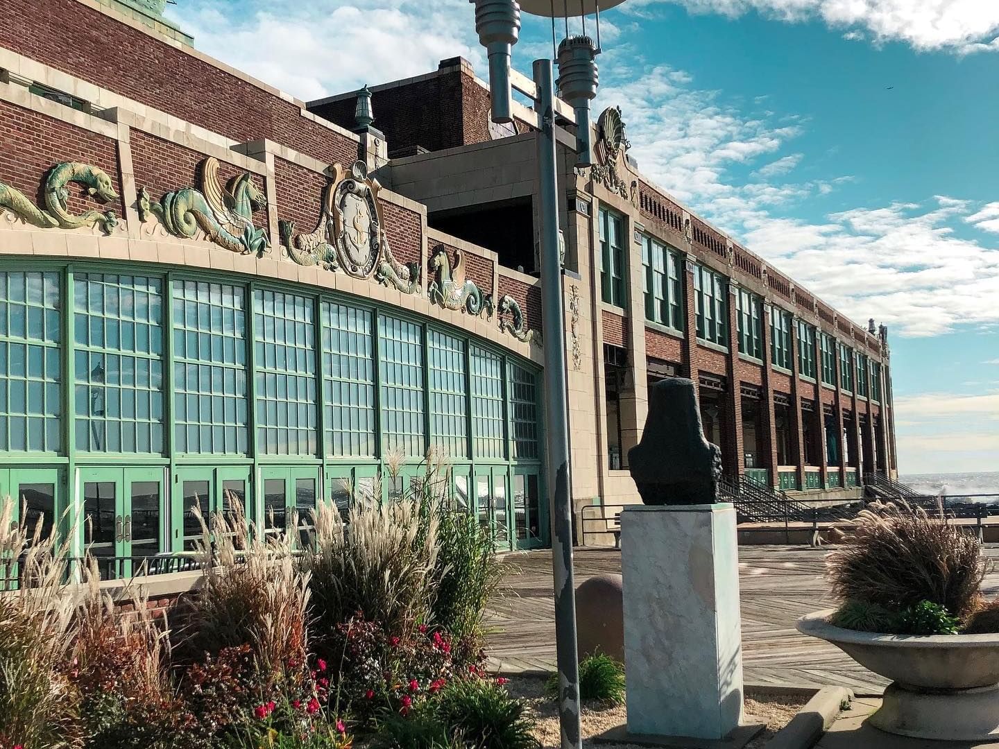 Asbury Park Boardwalk near the Ocean Place