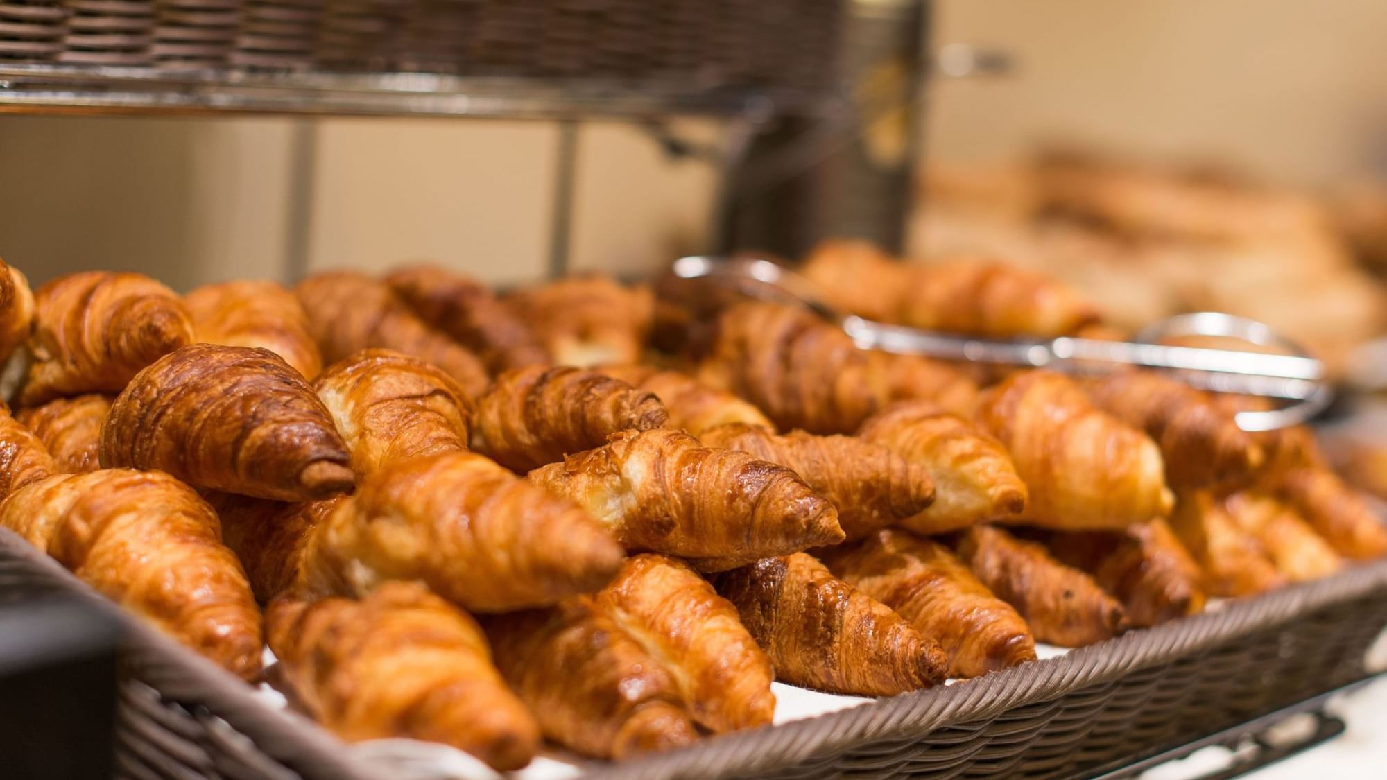 Croissants in Sunday Brunch of Restaurant