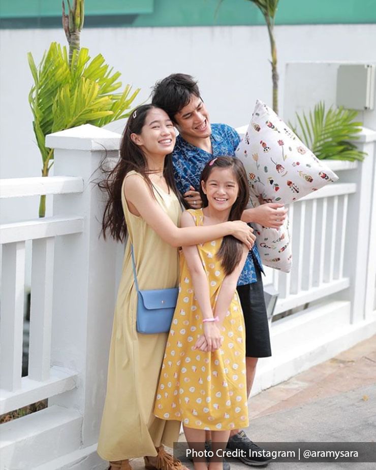 family enjoying time together in Malaysia’s Lexis beach resort