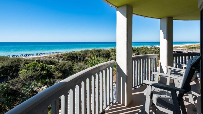 Gulf Views from Rotunda Suite at WaterColor Inn