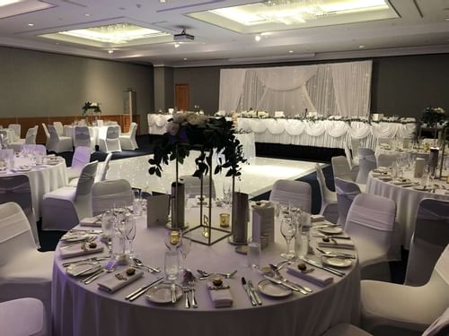 A view of the decorated Wedding Venues in Duxton Hotel Perth