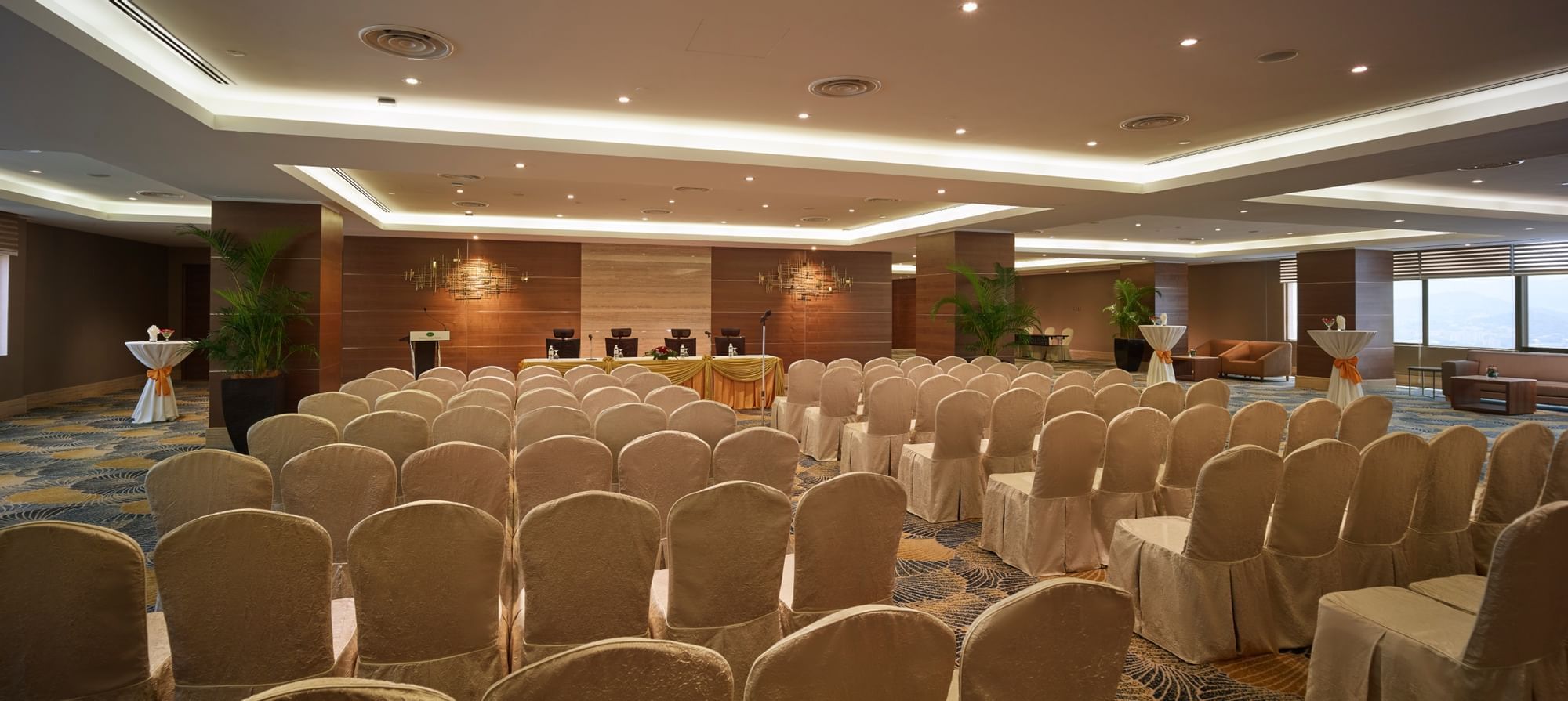 Theatre set-up in Meet on 35 at Sunway Putra Hotel