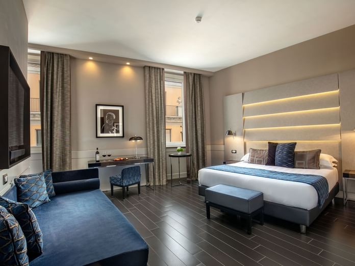 The Open Suite with a spacious interior and comfortable furniture at The Style
