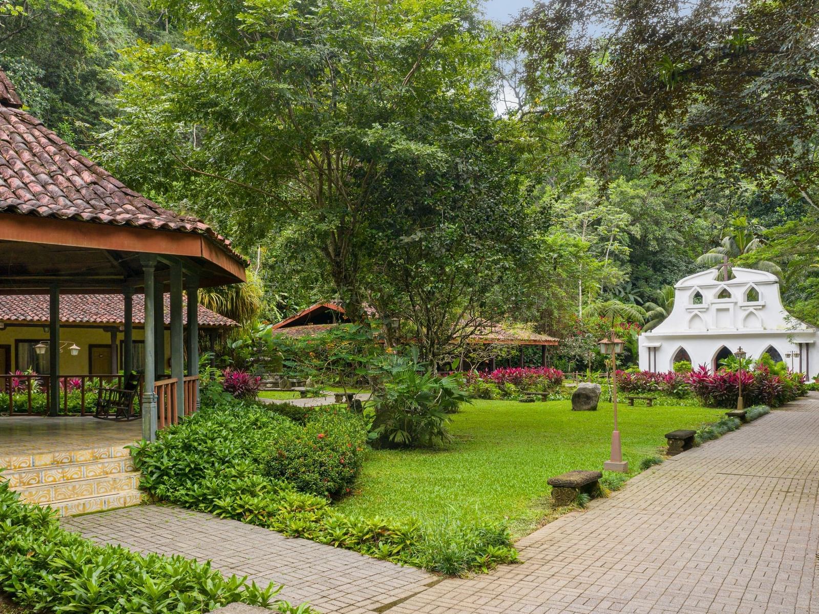 Gazebo and Patio Area