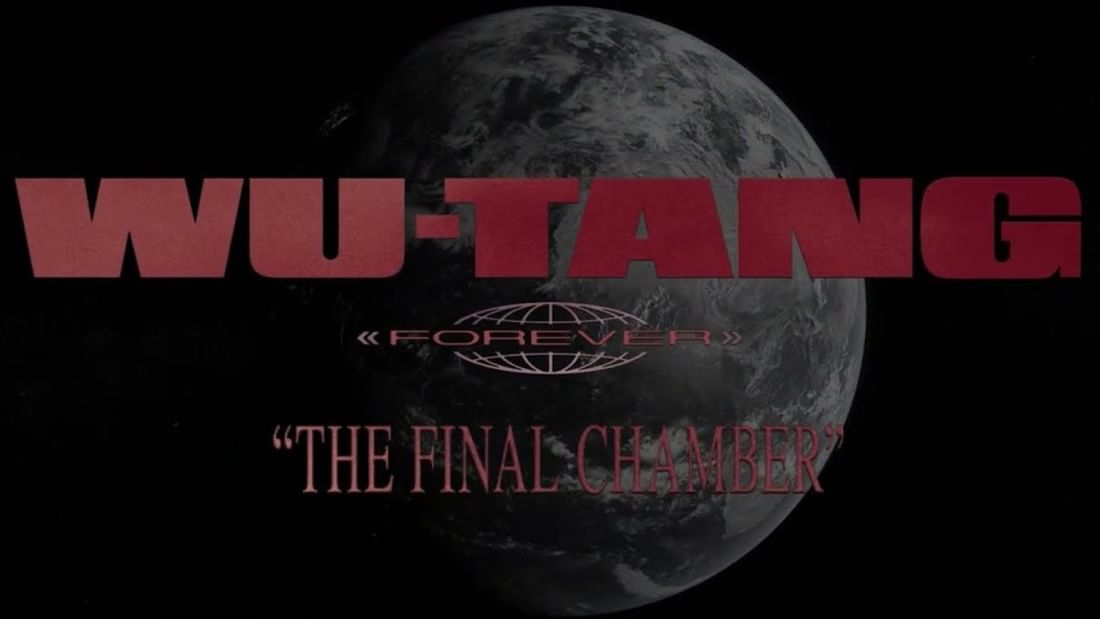 Earth globe with Wu-Tang Clan and The Final Chamber 2026 event text overlay.