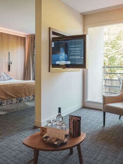 Junior Suite Deluxe avec vue sur le parc du Domaine