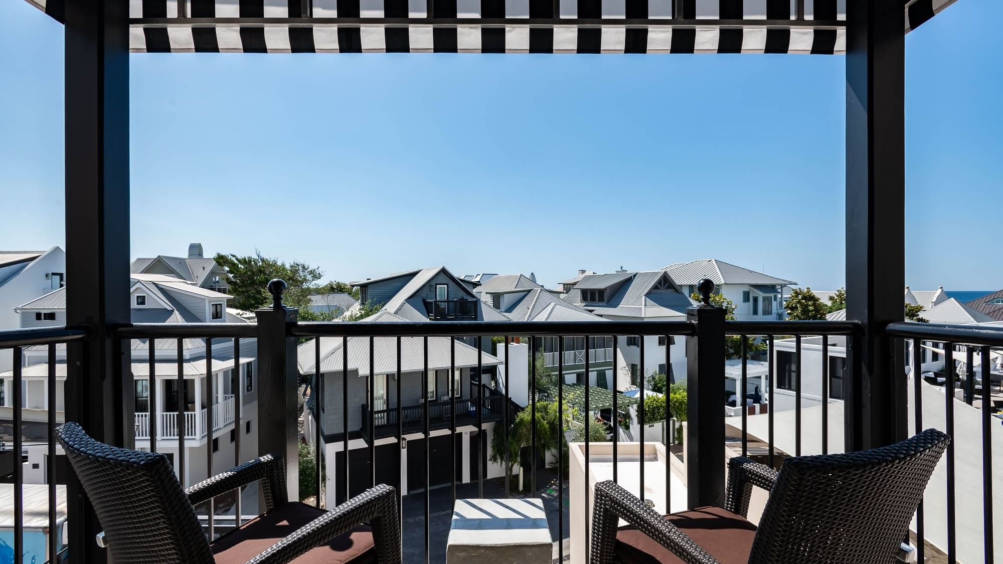 Town View Suite Balcony at The Pearl Hotel