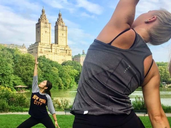 central park yoga