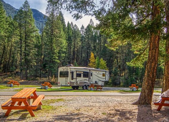 Spruce Grove RV Park and Campground near Fairmont Hot Springs Resort