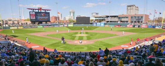 Wind Surge Minor League Baseball near Hotel at Old Town Wichita