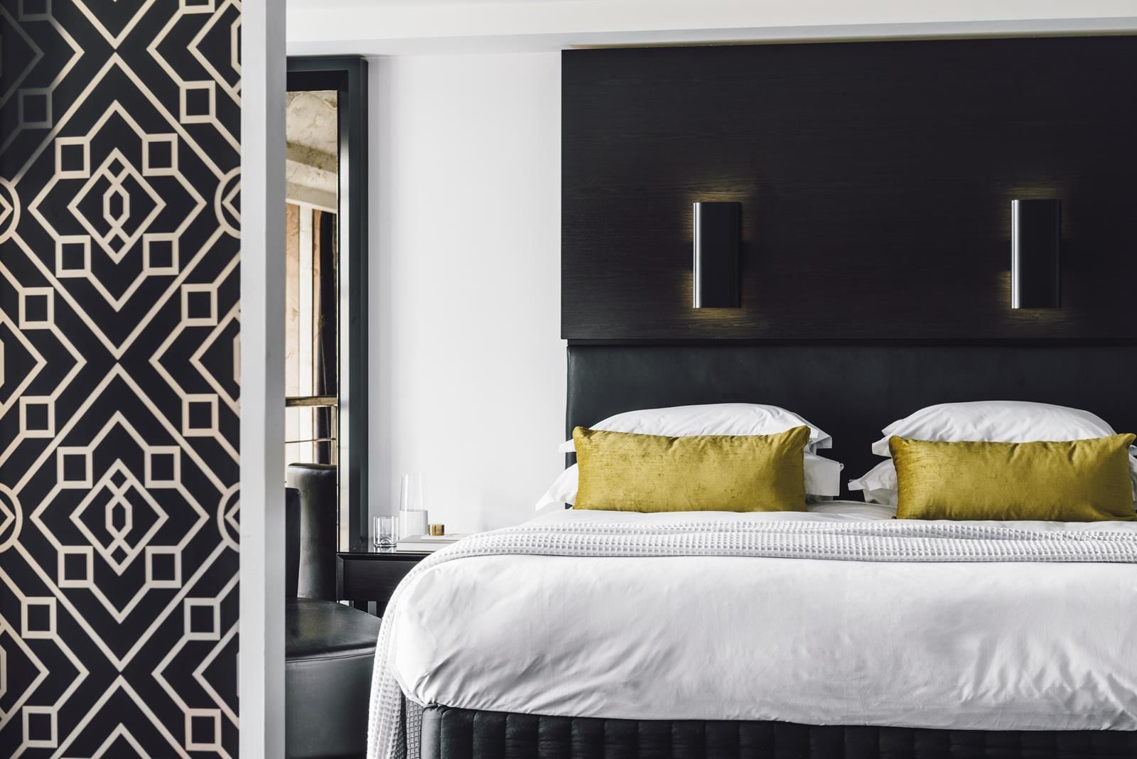 Elegant bedroom in Gold Penthouse at The Como Melbourne