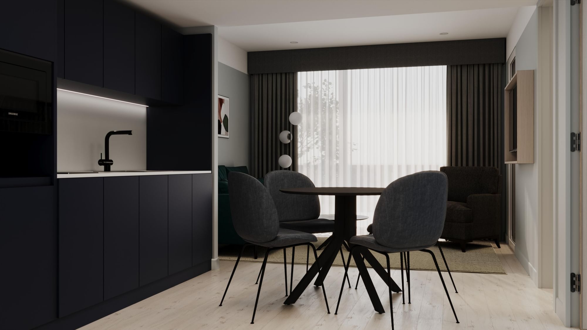 Luxury 1 bedroom birmingham apartments