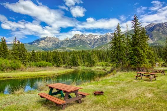 View of Spruce Grove RV Park and Campground near Fairmont Hot Springs Resort