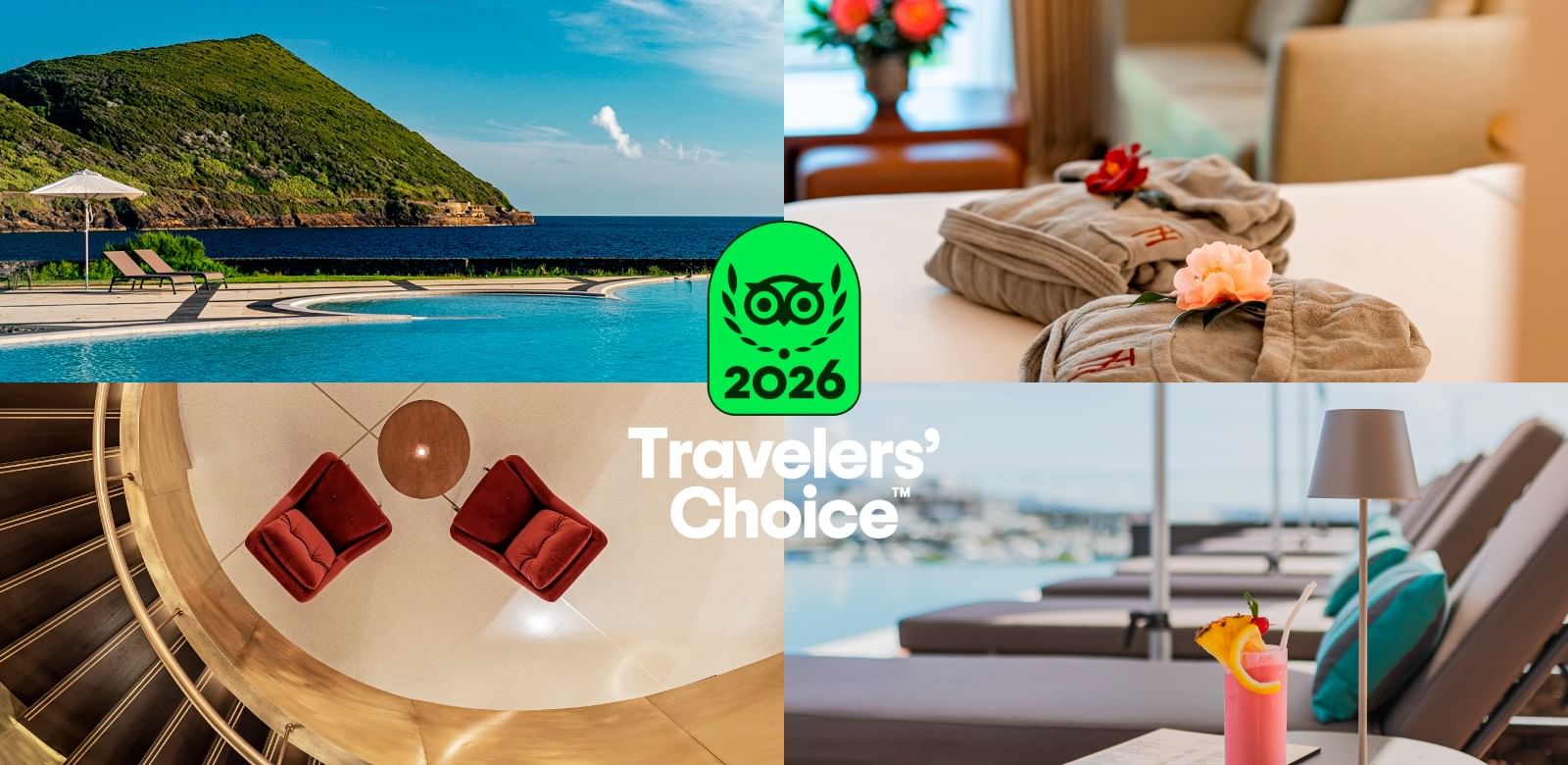 Four Bensaude Hotels Recognized with Tripadvisor Travelers’ Choice Award