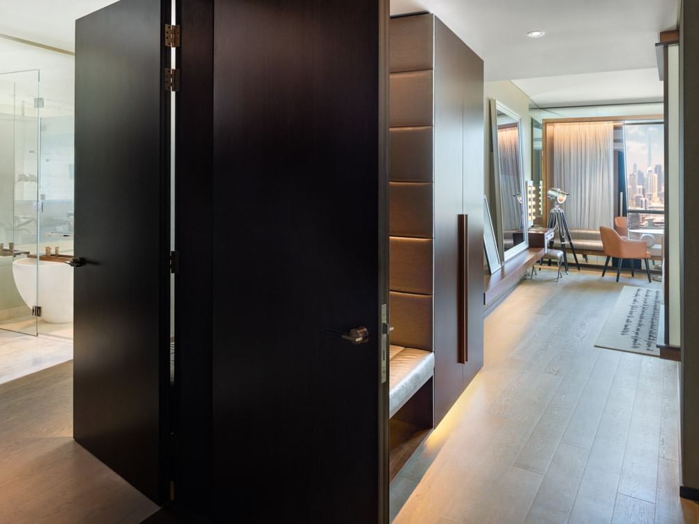 Family room with a Downtown view at Paramount Hotel Dubai