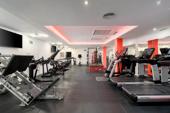 Gym at The Magnolia Hotel