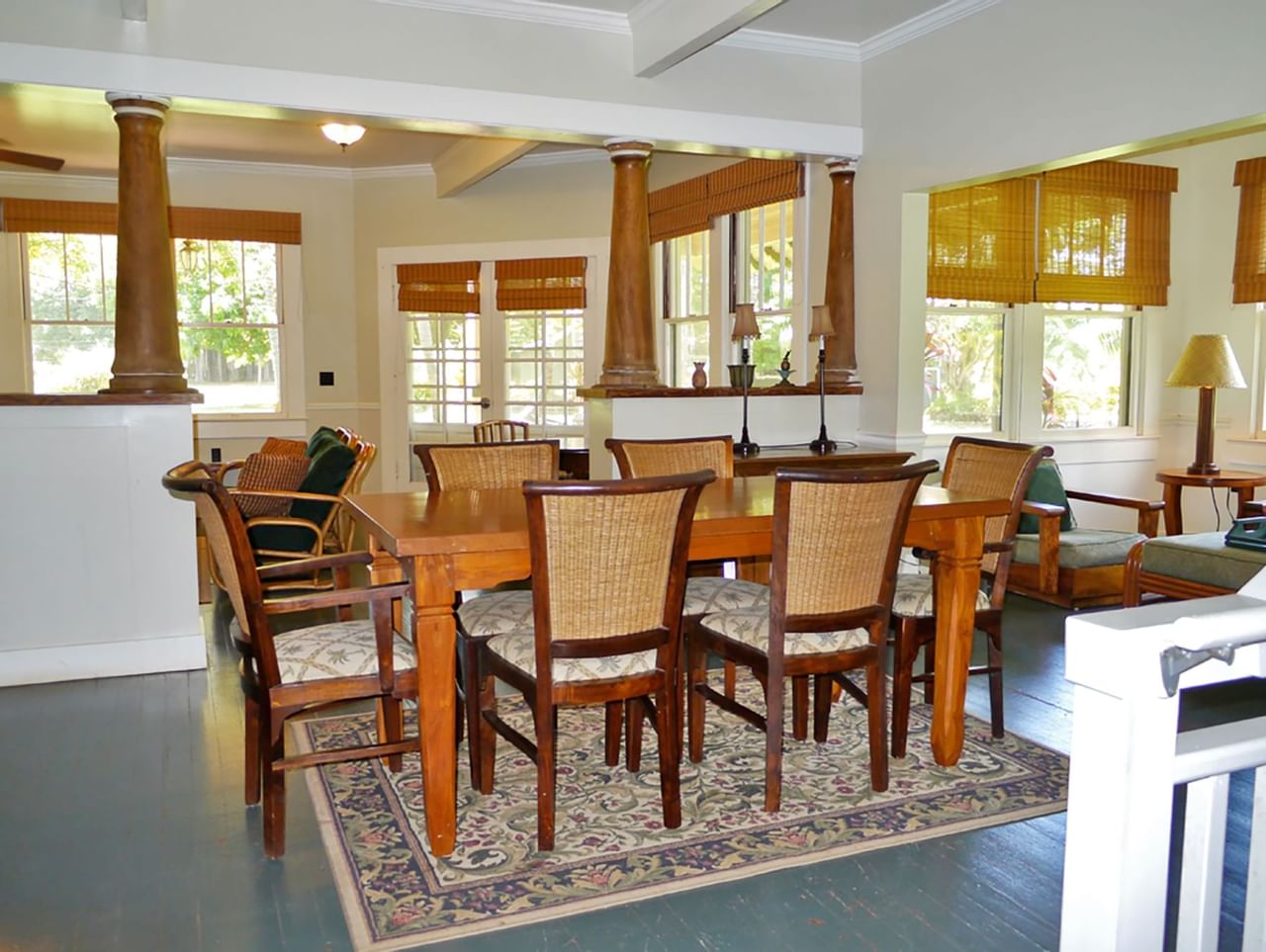 Cottage dining room at Waimea Plantation Cottages