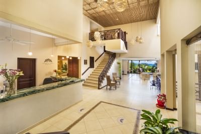 Lobby at Jardín del Edén Boutique Hotel in Tamarindo