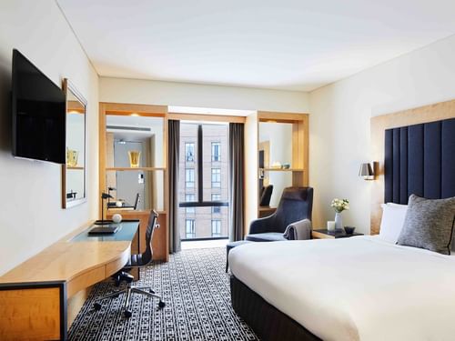 Luxury King Bedroom at Sofitel Sydney Wentworth