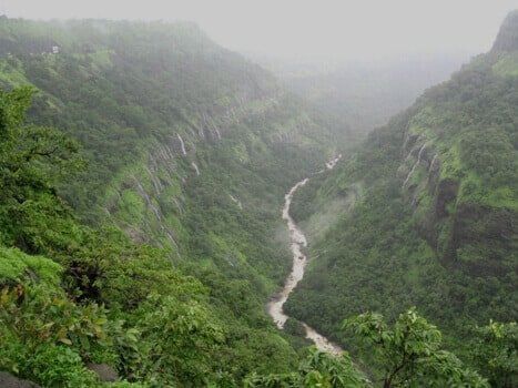 Aerial view of Ulhas valley near U Hotels