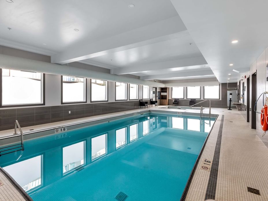 Indoor Pool | Sandman Hotel Grande Prairie