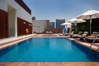 Pool at Grayton Hotel Dubai