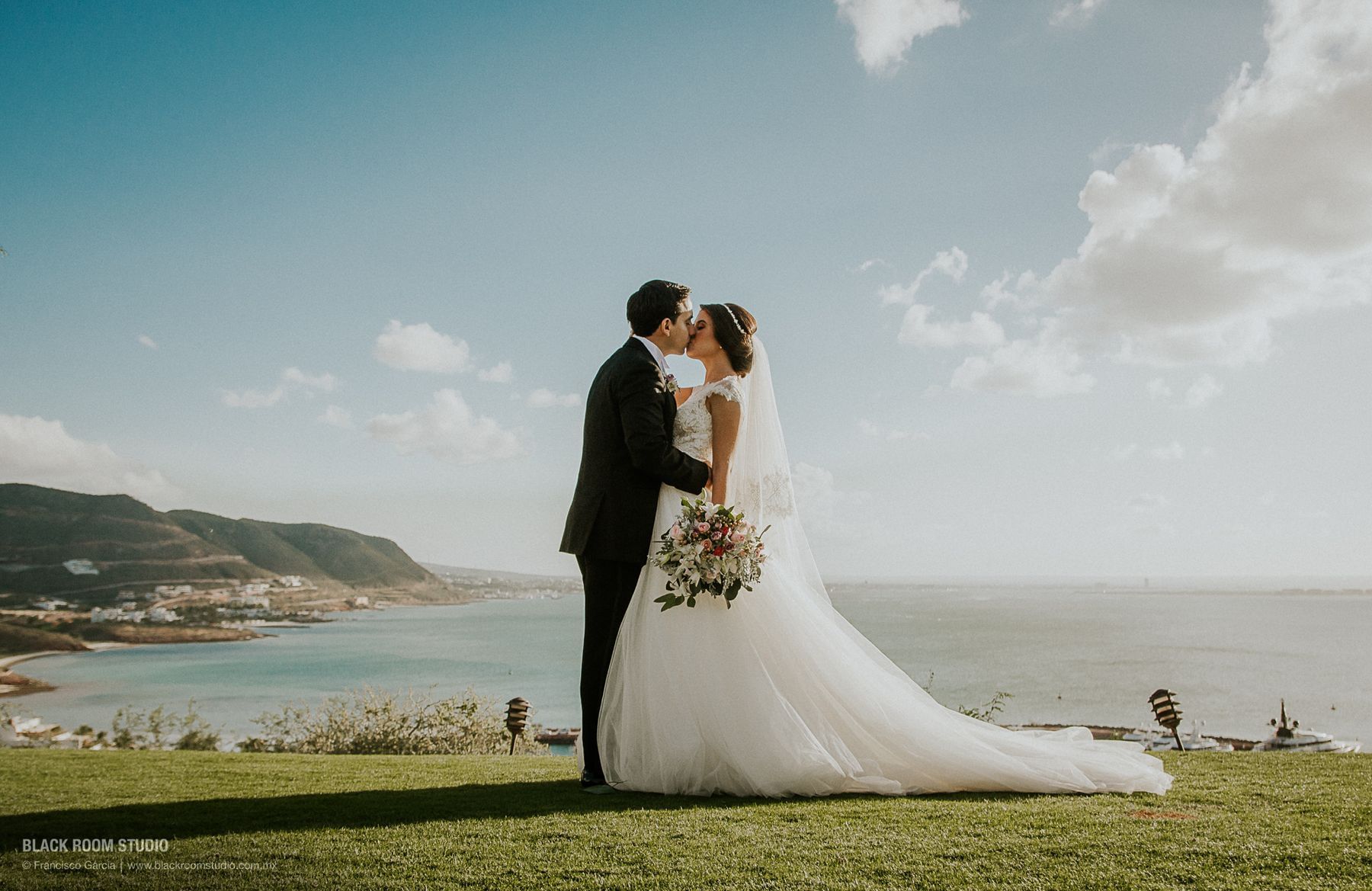 Couple just married