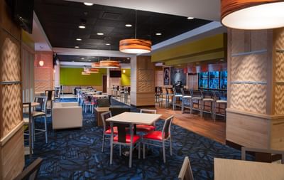 GP 4065 restaurant interior at NCED Hotel and Conference Center
