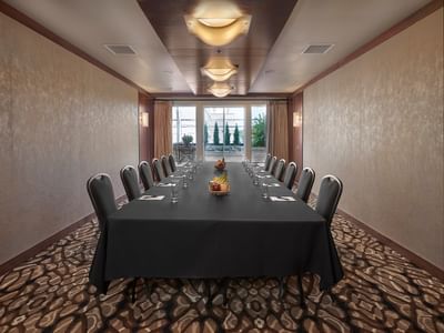 Interior of Patio Event Room at Metterra Hotel on Whyte