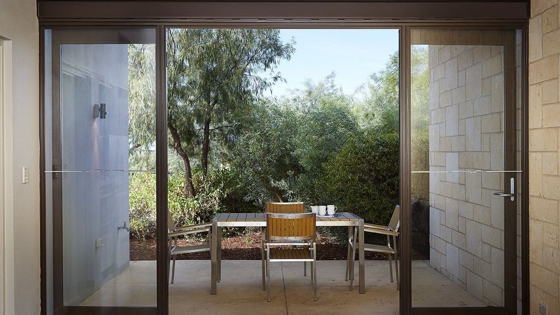 Outdoor lounge in 2 Bedroom Villa at Pullman Bunker Bay Resort