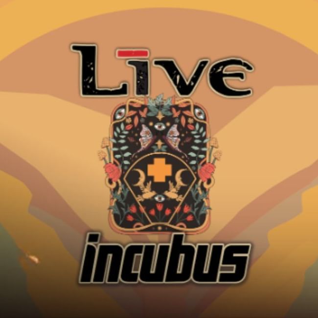Live & Incubus banner used at Brady Hotels Jones Lane