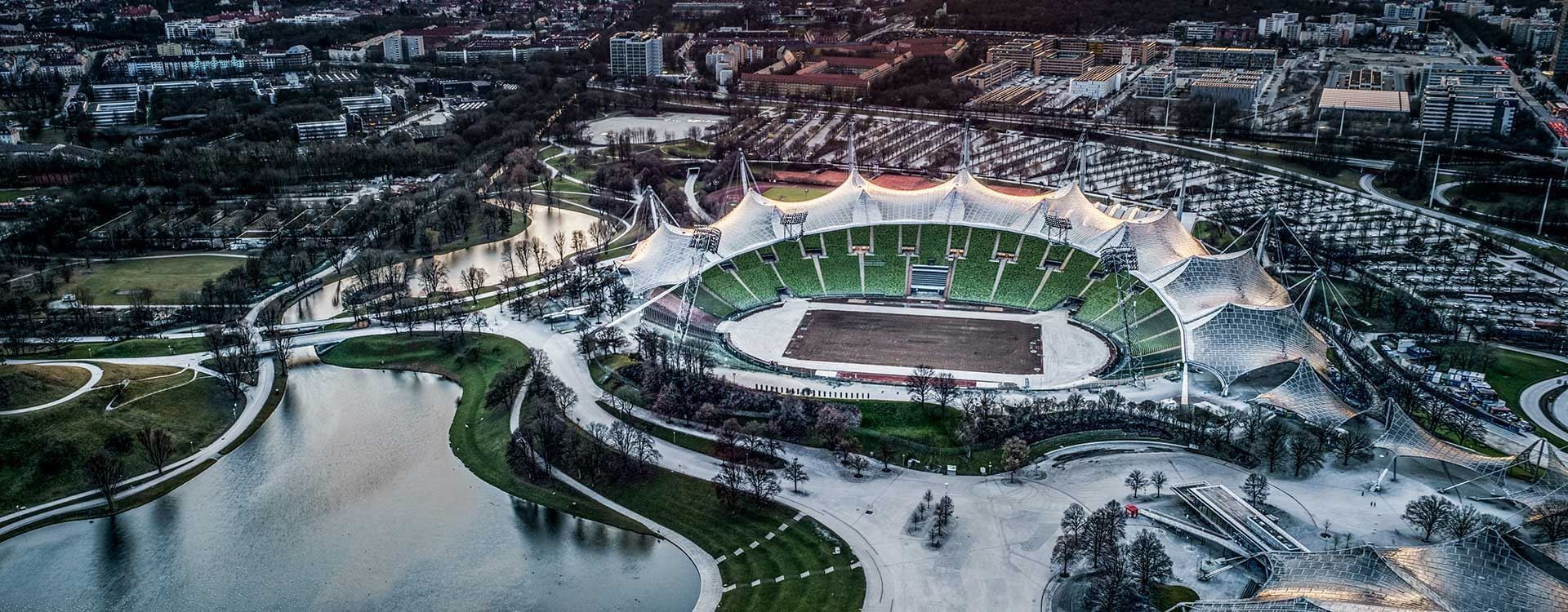 Arial view of a Playground near the Flemings Hotels