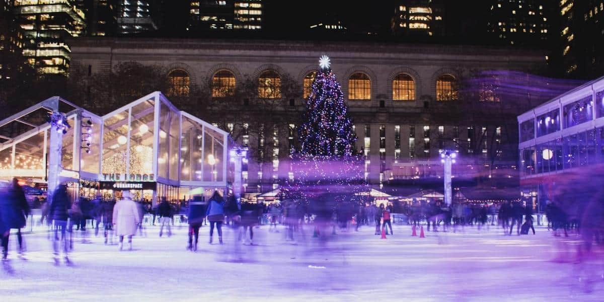 Bryant Park Winter Village Ice Skating