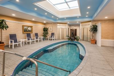 Indoor Plunge Pool.