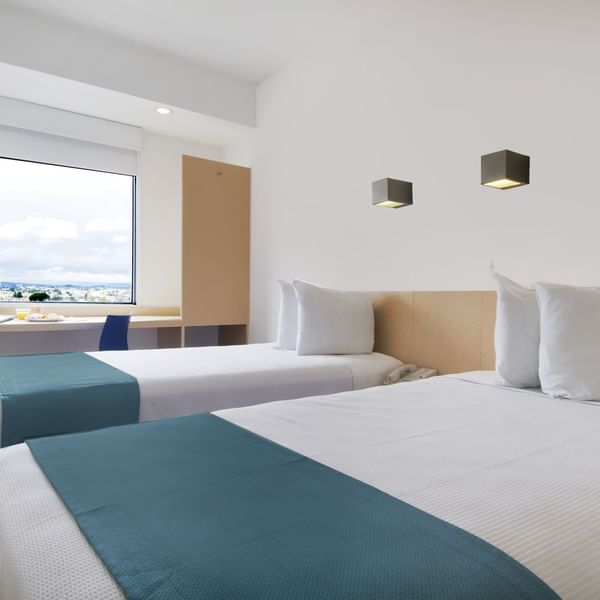 Interior of Standard Twin Room at One Hotels