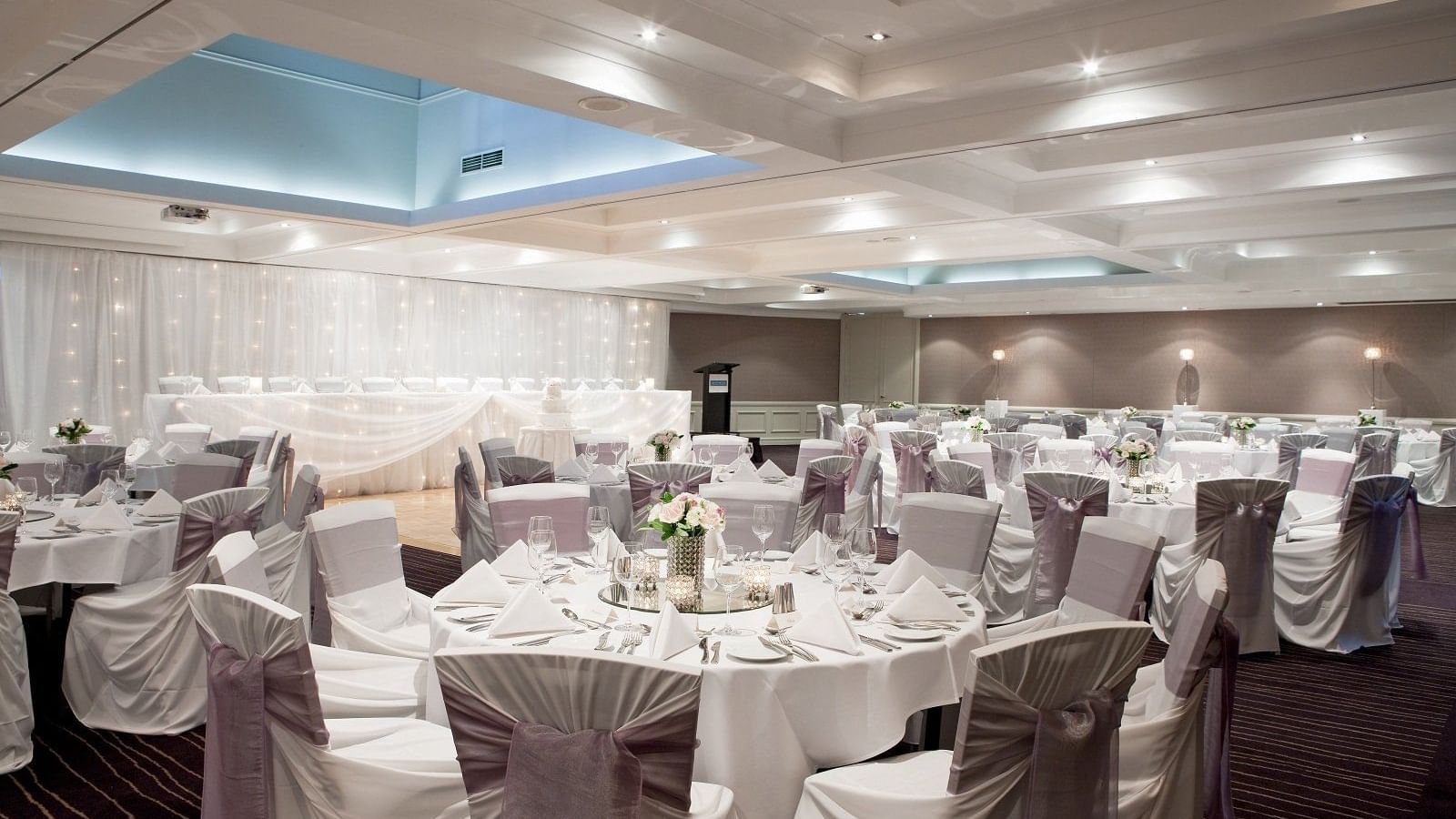 Wedding hall at Pullman Sydney Hyde Park
