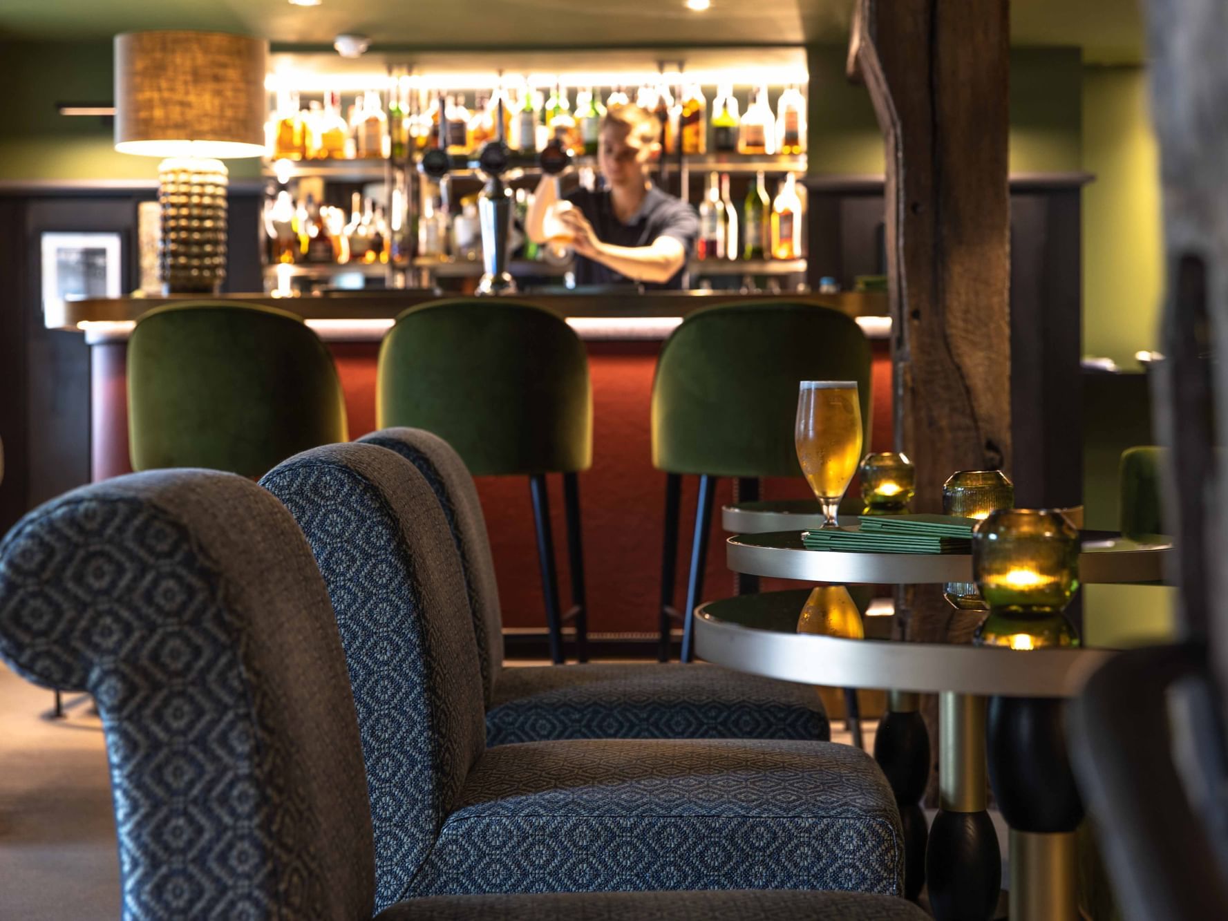 Dining area in Quarterdeck Bar & Be Merry at The Relais Henley