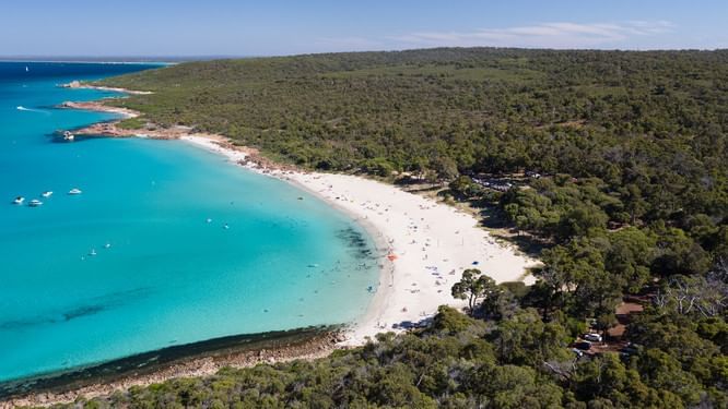 Meelup Beach in Dunsborough near Pullman Bunker Bay