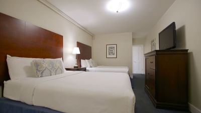 Interior of Classic Two Queen Beds Room at Hotel St. Pierre