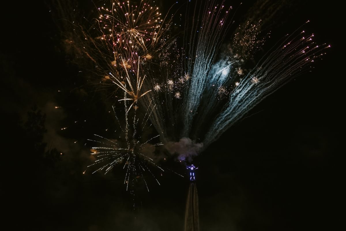Magnificent fireworks display at Mercure Gold Coast Resort