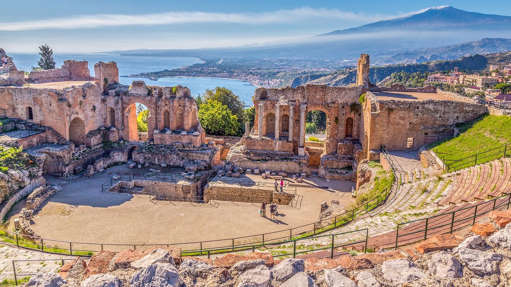 Greek theatre Taormina Sicily