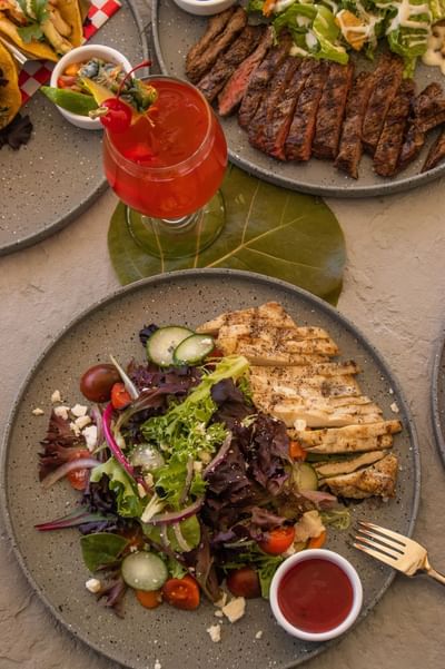 Fine dining at Rincon Beach Resort in Añasco, Puerto Rico