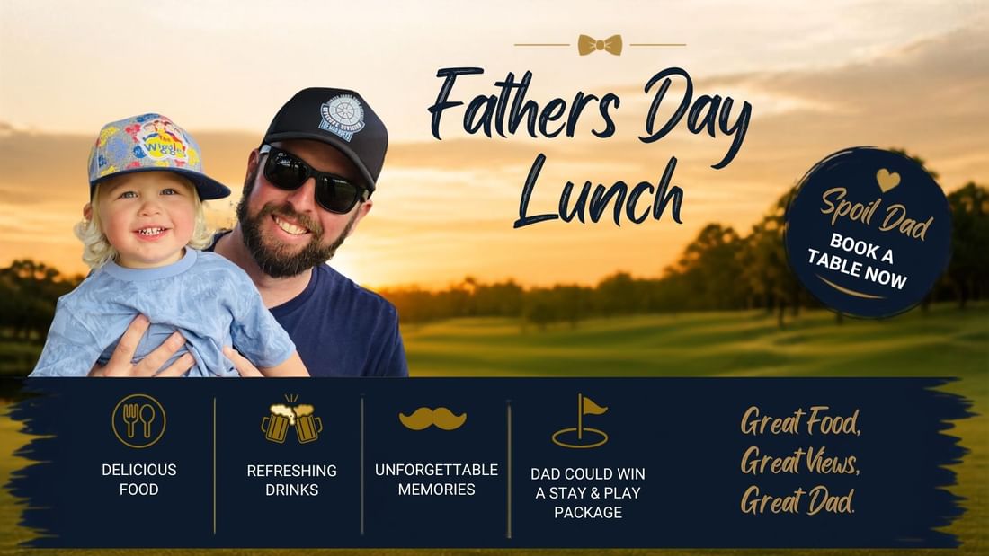Fathers Day at Mecure Kooindah Waters