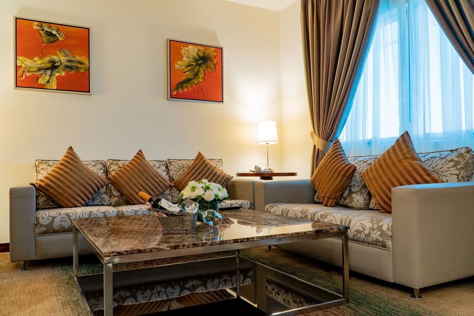 Executive Deluxe Suite at Al Ain Palace Hotel in Abu Dhabi, Unit